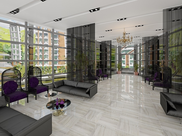 مجمع راقي باطلالة بحرية