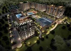 مجمع راقي باطلالة بحرية