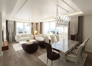 مجمع راقي باطلالة بحرية