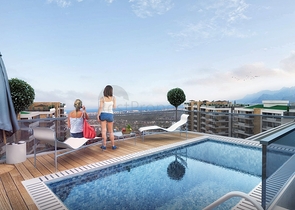 مجمع راقي باطلالة بحرية