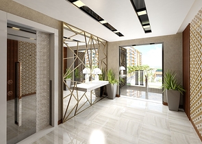 مجمع راقي باطلالة بحرية