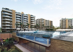 مجمع راقي باطلالة بحرية