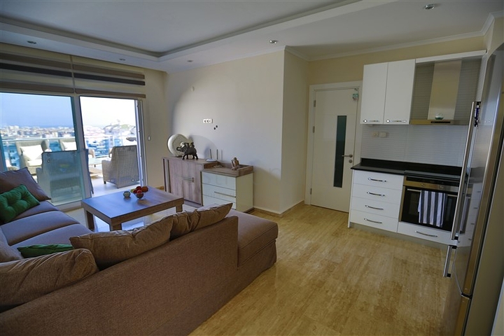 شقة بينتهاوس مطلة على البحر و الجبل في جيكجيلي - الانيا