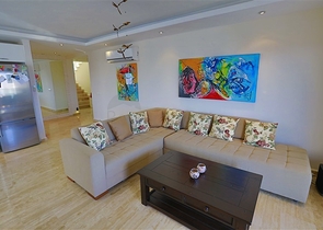 شقة بينتهاوس مطلة على البحر و الجبل في جيكجيلي - الانيا