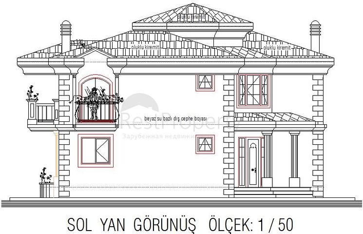 فيلا ثلاث غرف و صالة في كيمير