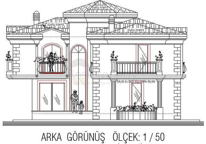 فيلا ثلاث غرف و صالة في كيمير