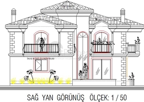 فيلا ثلاث غرف و صالة في كيمير