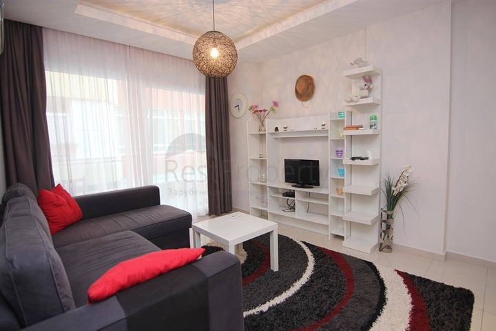 شقة بتخطيط 2+1 مفروشة في منطقة أوبا – ألانيا