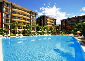 شقة غرفتين نوم وصالة في مركز مدينة ألانيا 