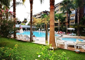 شقة غرفتين نوم وصالة في مركز مدينة ألانيا 