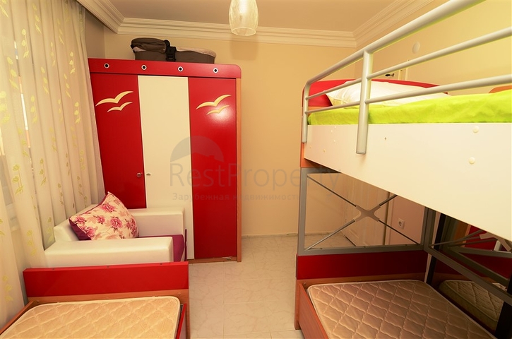 شقة مؤثثة بالكامل في منطقة محمودلار - ألانيا