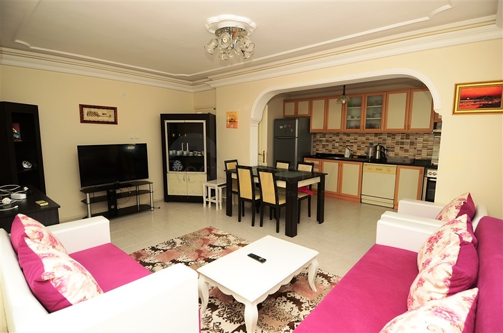 شقة مؤثثة بالكامل في منطقة محمودلار - ألانيا