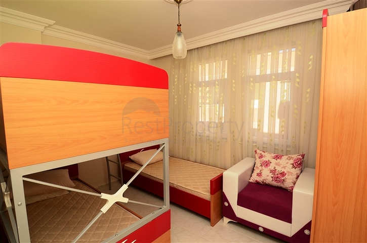 شقة مؤثثة بالكامل في منطقة محمودلار - ألانيا