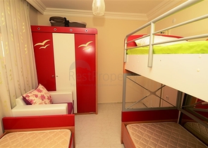 شقة مؤثثة بالكامل في منطقة محمودلار - ألانيا