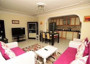 شقة مؤثثة بالكامل في منطقة محمودلار - ألانيا