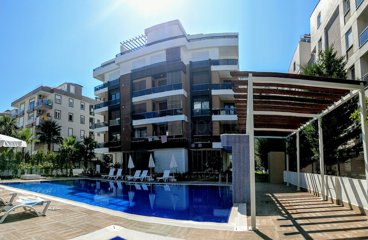 مشروع جاهز في انطاليا على بعد 500 متر من البحر