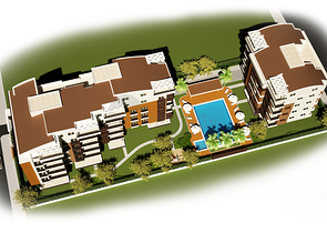 مشروع جاهز في انطاليا على بعد 500 متر من البحر