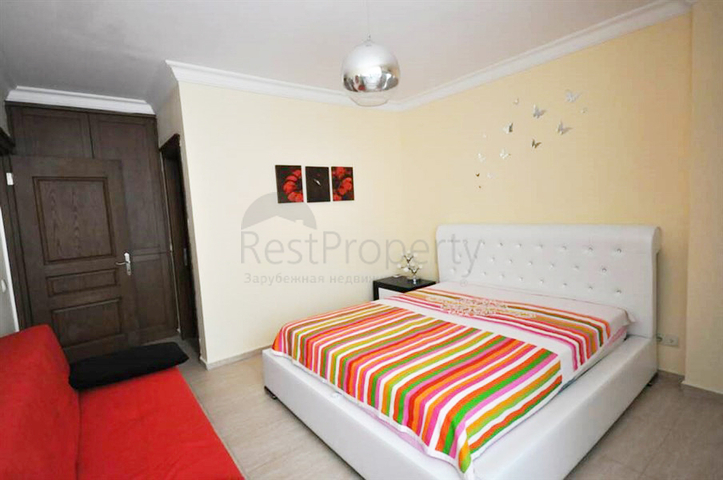 شقة مؤثثة بالكامل وبمساحة واسعة في منطقة توسمور - ألانيا