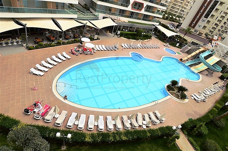 شقة غرفة وصالة ضمن مجمع سكني يضم كافة الخدمات في افسلار / الانيا 