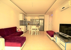 شقة غرفة وصالة ضمن مجمع سكني يضم كافة الخدمات في افسلار / الانيا 