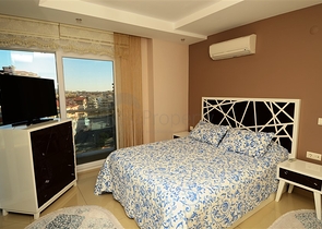 شقة فاخرة من تصميم غرفتين وصالة في الانيا 