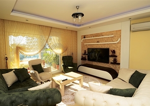 شقة فاخرة من تصميم غرفتين وصالة في الانيا 