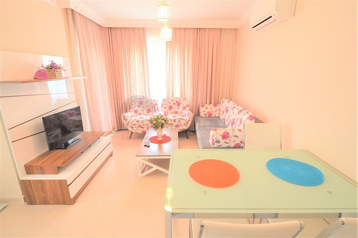 شقة بغرفتي نوم في انطاليا / تركيا