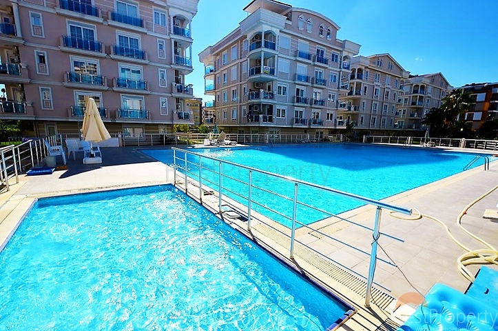 شقة بغرفتي نوم في انطاليا / تركيا