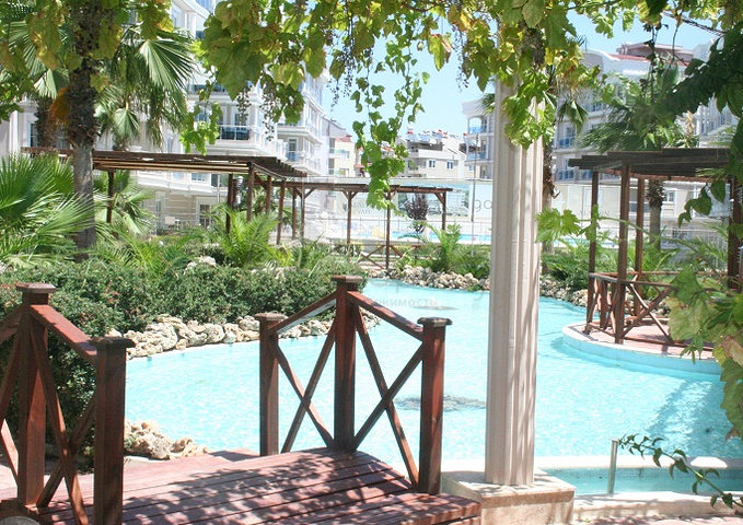 شقة بغرفتي نوم في انطاليا / تركيا