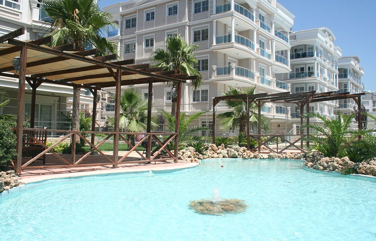 شقة بغرفتي نوم في انطاليا / تركيا