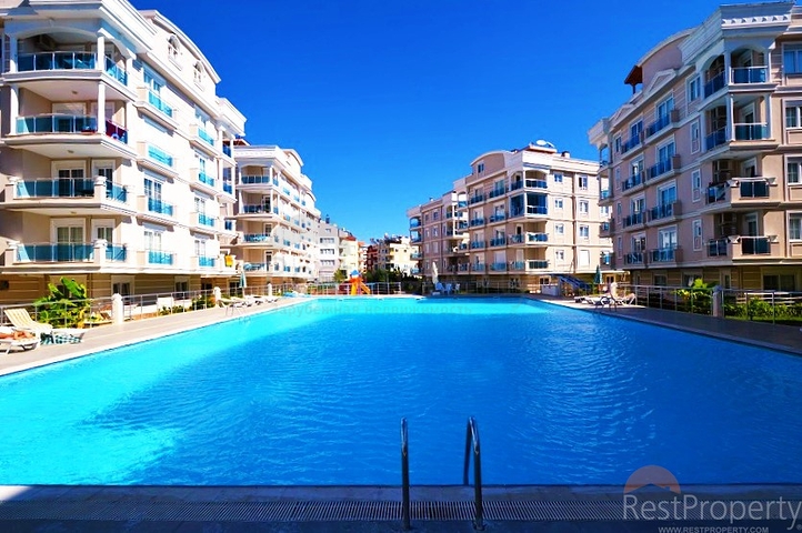 شقة بغرفتي نوم في انطاليا / تركيا