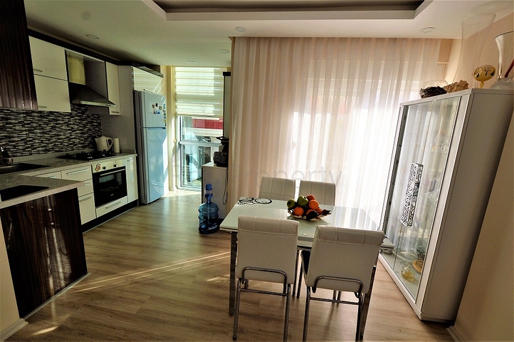 شقة بغرفتي نوم في انطاليا