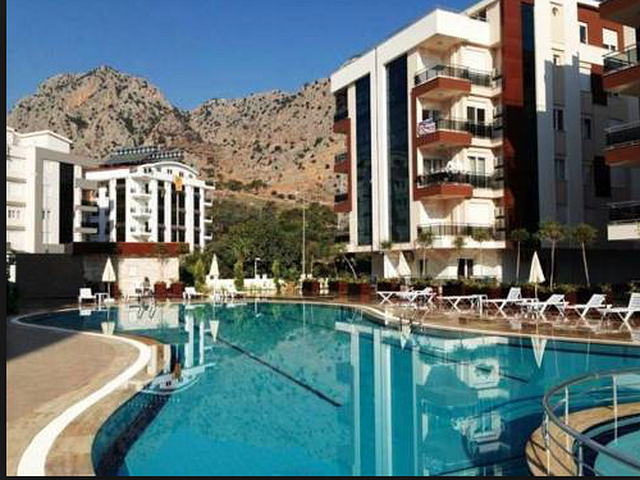 شقة بغرفتي نوم في انطاليا