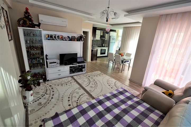 شقة بغرفتي نوم في انطاليا