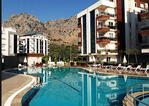 شقة بغرفتي نوم في انطاليا