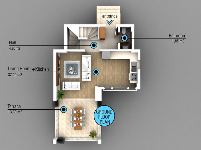 فيلا رائعة في فتحية