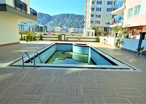 شقة سكنية في أحد المجمعات الحديثة في منطقة ليمان – انطاليا