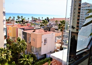 شقة فاخرة بإطلالة بحرية في منطقة كونيالتي أنطاليا