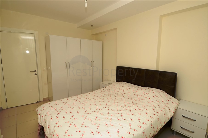 شقة مفروشة بتخطيط 1+1 في منطقة أوبا – ألانيا