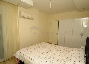 شقة مفروشة بتخطيط 1+1 في منطقة أوبا – ألانيا