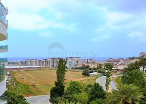 شقة بتخطيط 1+1 ضمن أحد المجمعات الفاخرة بإطلالة بحرية رائعة في منطقة أفسلار – ألانيا