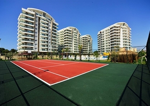 شقة بتخطيط 1+1 ضمن أحد المجمعات الفاخرة بإطلالة بحرية رائعة في منطقة أفسلار – ألانيا