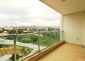 شقة بتخطيط 1+1 ضمن أحد المجمعات الفاخرة بإطلالة بحرية رائعة في منطقة أفسلار – ألانيا