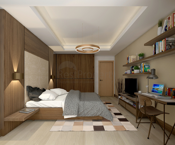 مشروع فيلات فاخرة قيد الإنتهاء في منطقة كونيالتي – أنطاليا