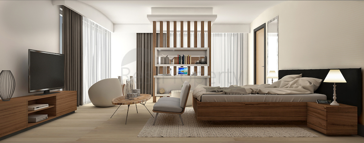 مشروع فيلات فاخرة قيد الإنتهاء في منطقة كونيالتي – أنطاليا