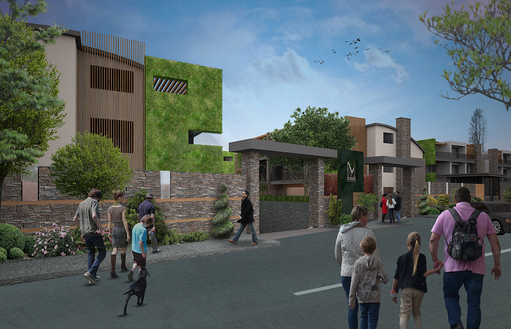 مشروع فيلات فاخرة قيد الإنتهاء في منطقة كونيالتي – أنطاليا