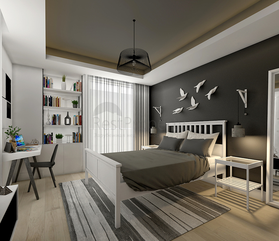 مشروع فيلات فاخرة قيد الإنتهاء في منطقة كونيالتي – أنطاليا