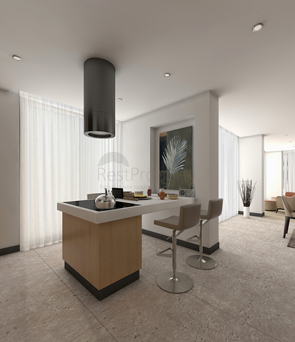 مشروع فيلات فاخرة قيد الإنتهاء في منطقة كونيالتي – أنطاليا