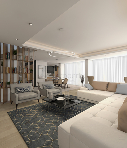 مشروع فيلات فاخرة قيد الإنتهاء في منطقة كونيالتي – أنطاليا