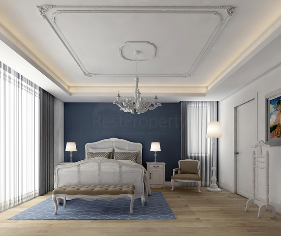 مشروع فيلات فاخرة قيد الإنتهاء في منطقة كونيالتي – أنطاليا